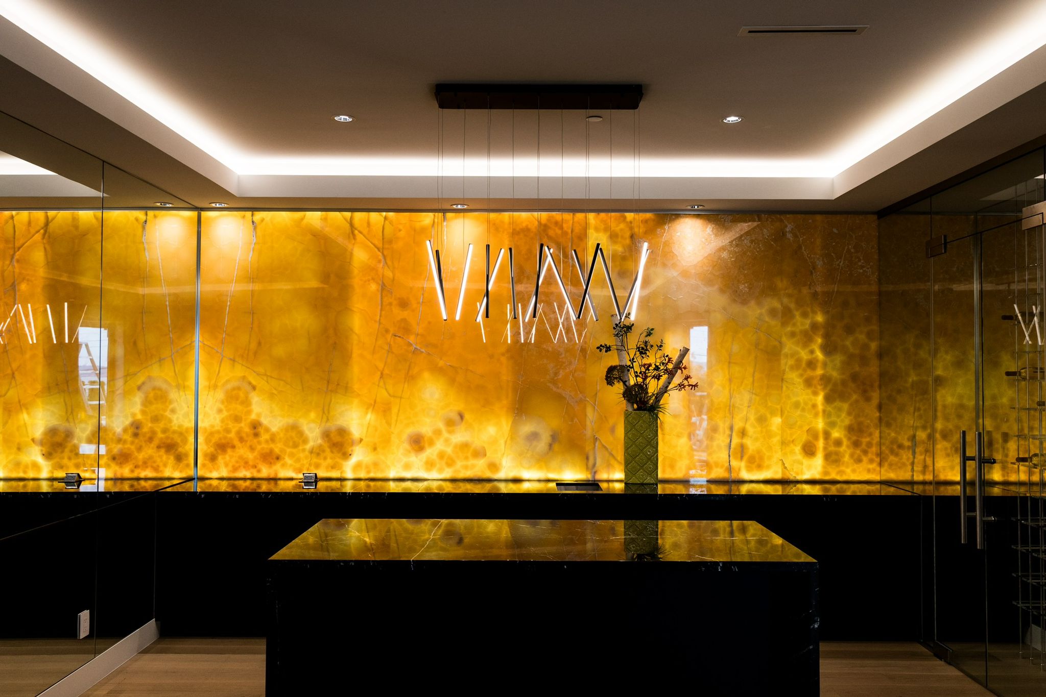 Professional stone protection application